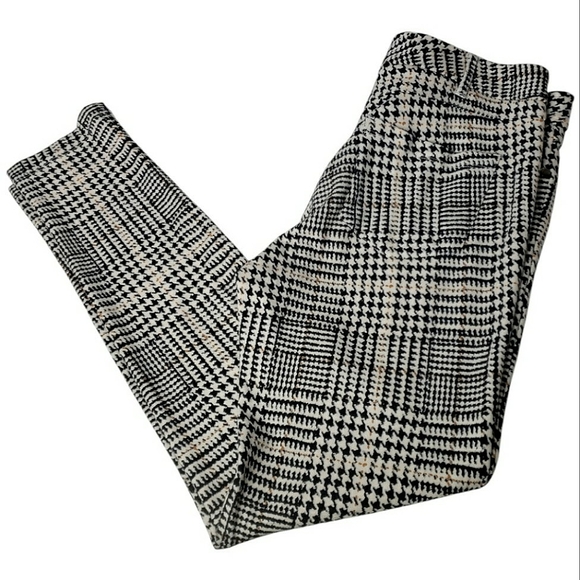 J Mc Glaughlin Bainbridge Becca Straigh Leg PantCatalina Houndstooth Glen Plaid - Picture 12 of 13